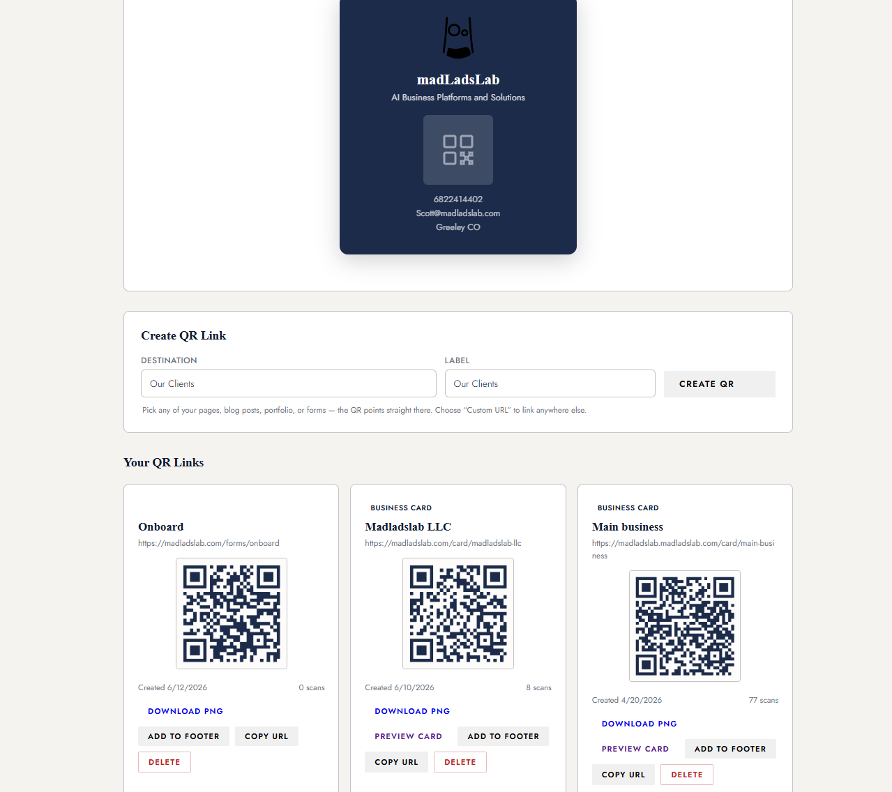 Digital Business Cards: Elevate Your Brand with madLadsLab’s All-in-One Solutions